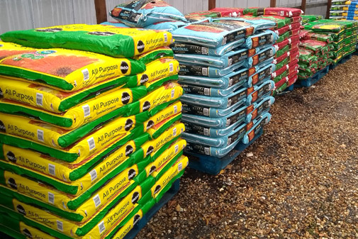 range of compost including peat free