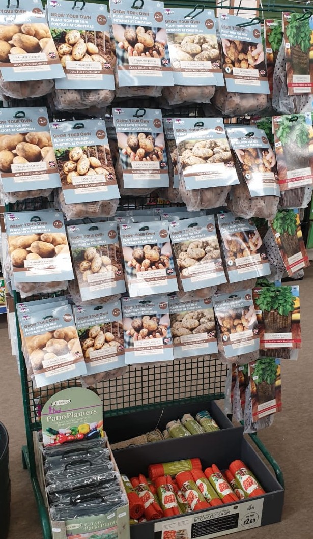 Grow Potatoes for Christmas Dinner! Earlswood Garden Centre & Cafe