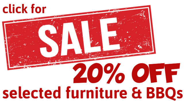 outdoor furniture sale and barbecue sale at earlswood garden centre guernsey